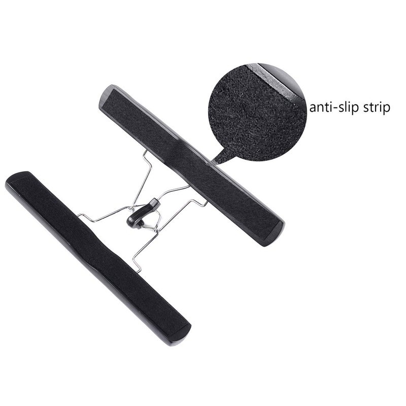 Modpion Extra Long Hair Extension Hanger Kit Double Side Anti-Slip Hair Extension Holder with Long Portable Protection Suit Bag (Black) - Image 5